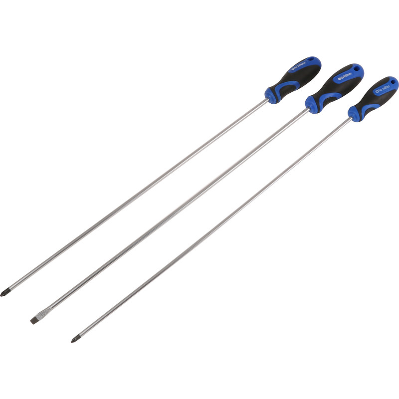 Draper Soft Grip Long Reach Screwdriver Set
