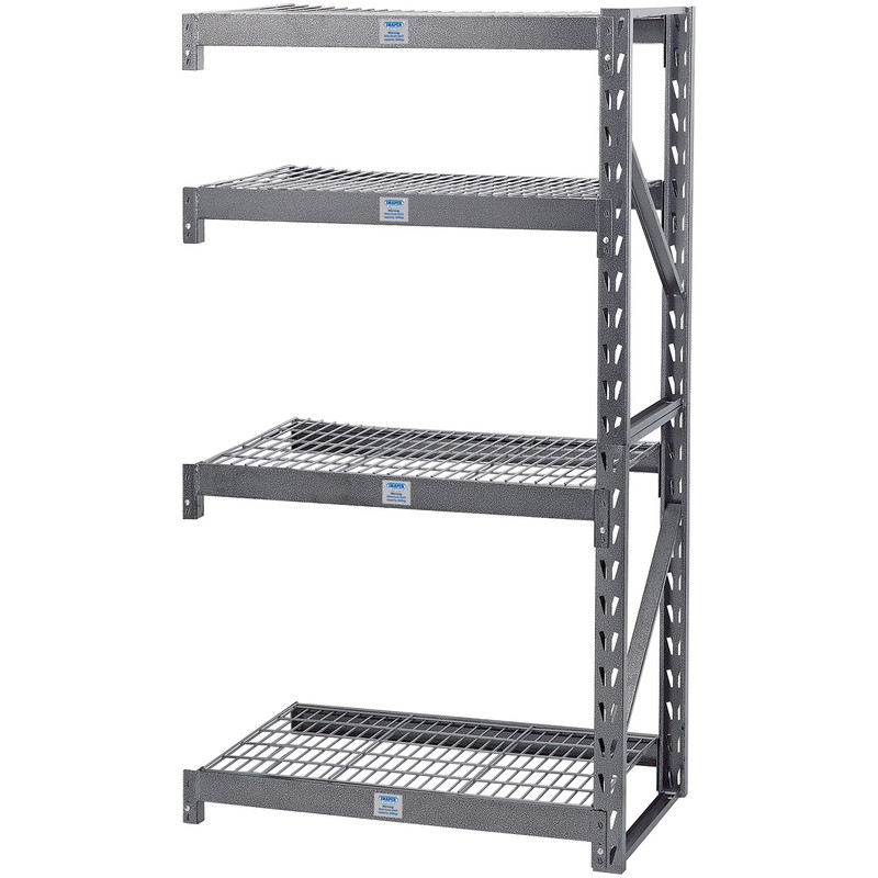 Draper Expert Heavy Duty Steel 4 Shelving Extension Unit 1040 x 610 x 1830mm