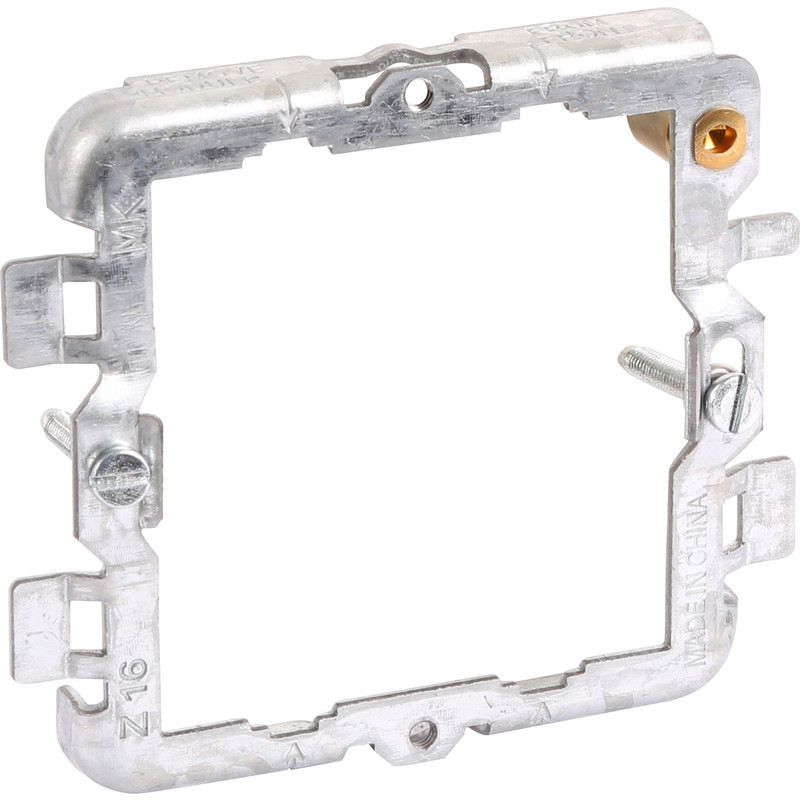 MK Grid Plus Fixing Plate (Yoke) 2 Gang