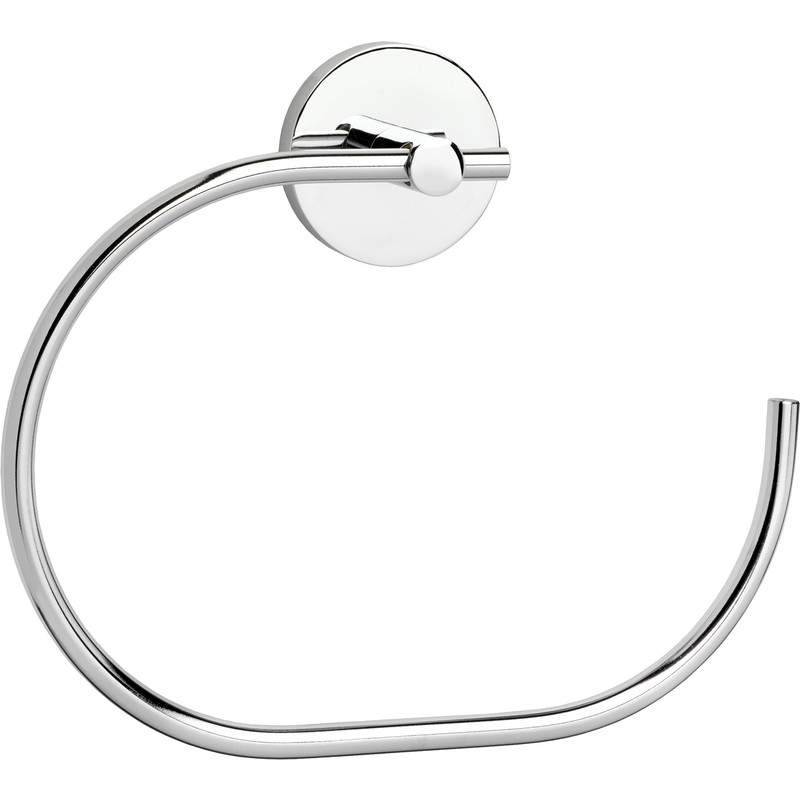 Croydex Pendle Flexi-Fix Towel Ring Polished Chrome