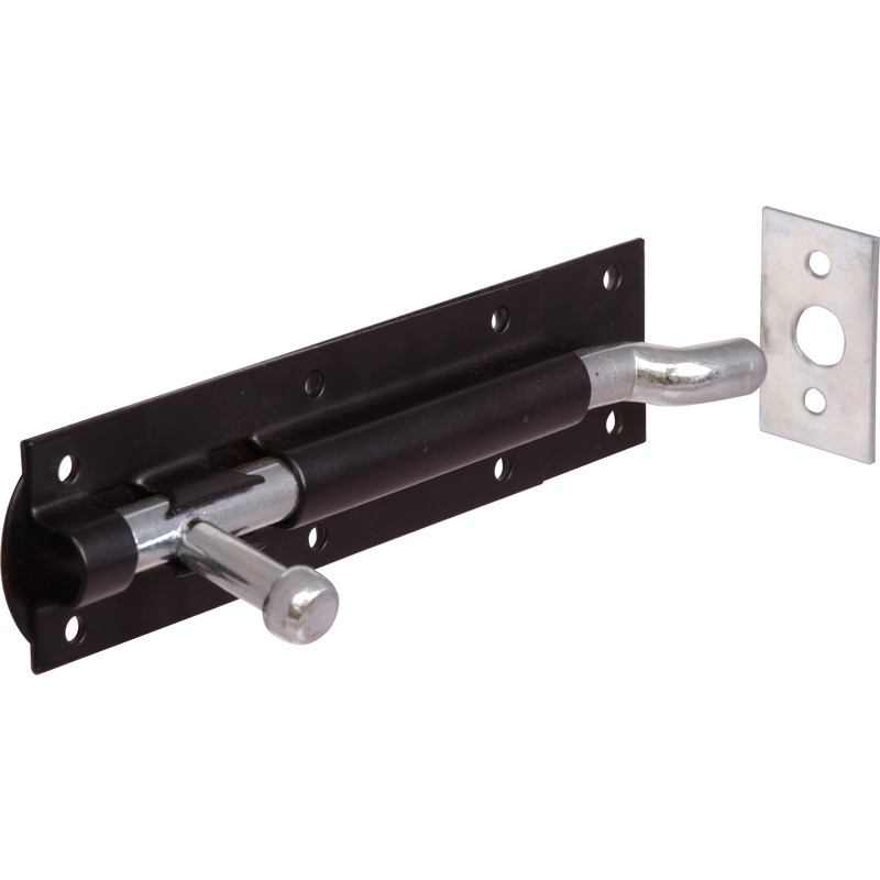 Black Necked Tower Bolt 100mm