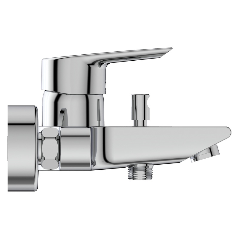 Ideal Standard Tesi Taps Bath Shower Mixer 1 Tap Hole Wall Mounted