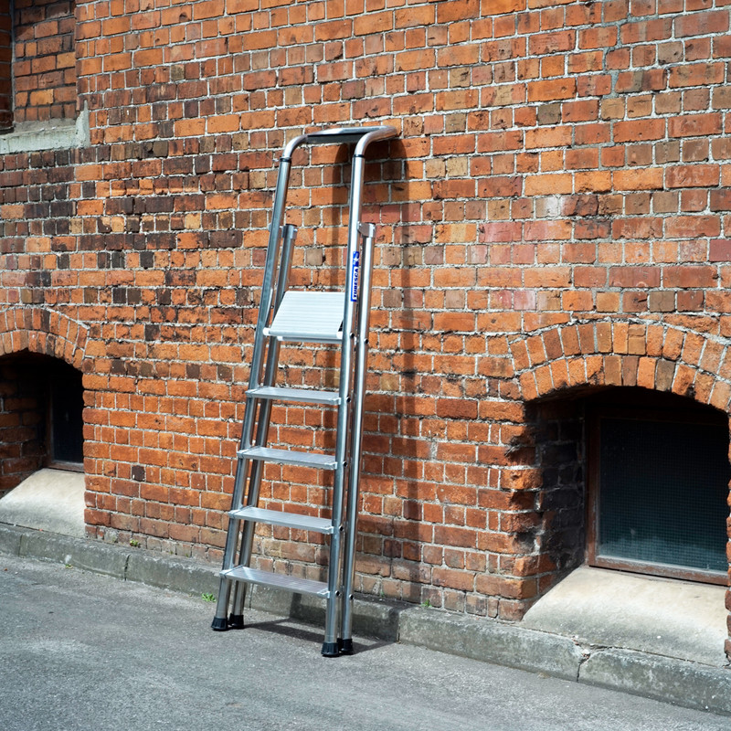 TB Davies Pro Probat Platform Step Ladder 5 Tread SWH 2.8m