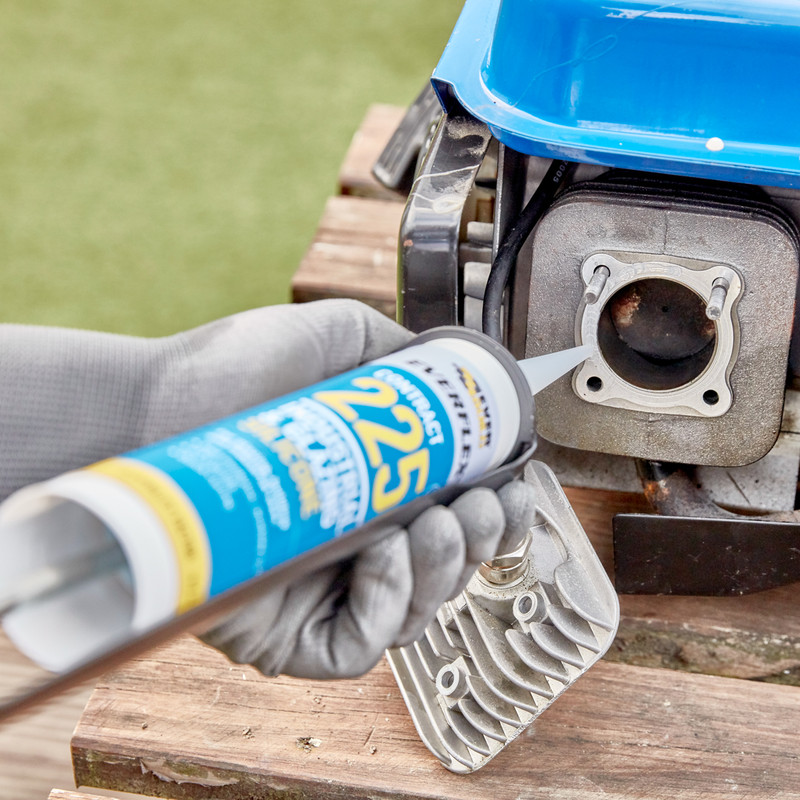 Glazing Silicone 295ml Black