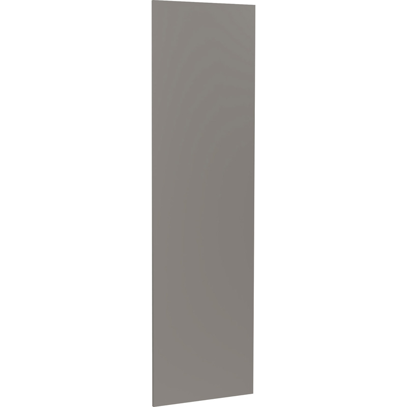 Kitchen Kit Flatpack Slab Kitchen Cabinet Larder End Ultra Matt Dust Grey 2150mm