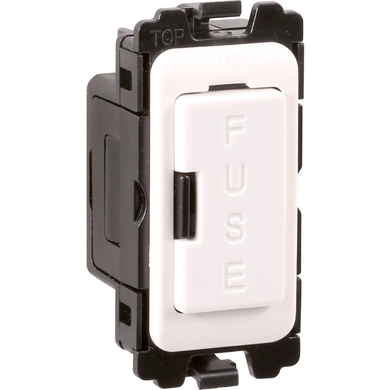 Wessex Grid Switch Ancillary White Fuse Holder