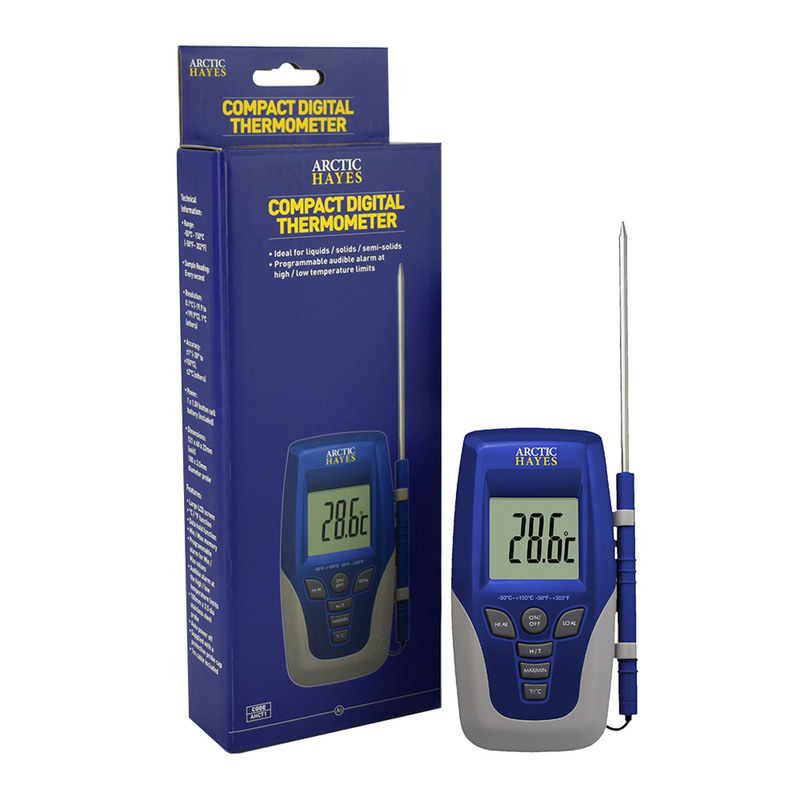 Arctic Hayes Compact Digital Thermometer