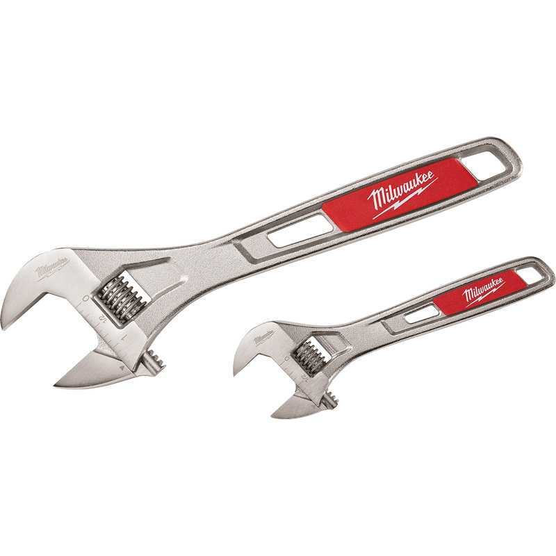 Milwaukee Adjustable Wrench 150mm & 250mm