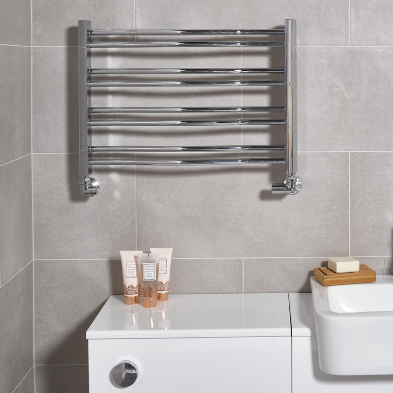 Ultraheat Petit Towel Warmer 420 x 600mm Btu 716 Chrome Mild Steel