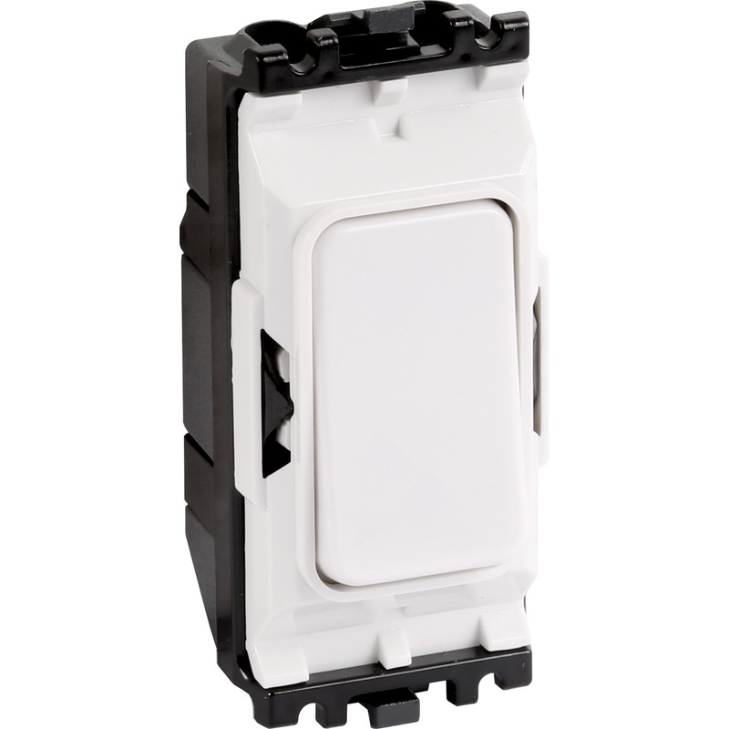 MK Grid Plus 10A Switch Module 1 Way SP