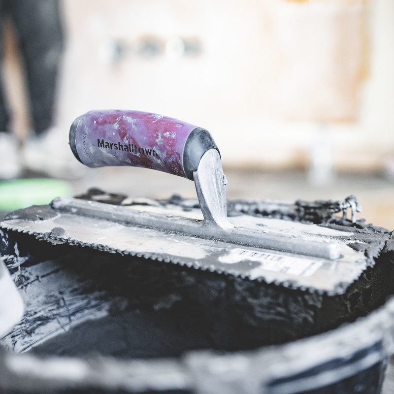 Marshalltown Notched Mastic Trowel 11" x 4 1/2"