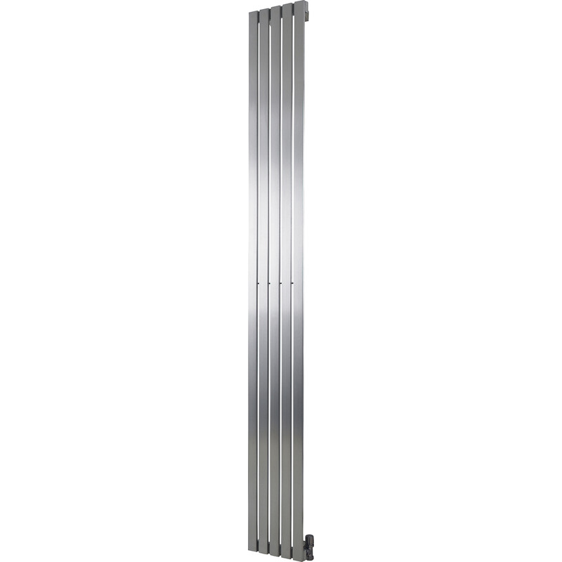 Aeon Lunar Designer Radiator 1800 x 240mm Btu 2380 Brushed Stainless Steel