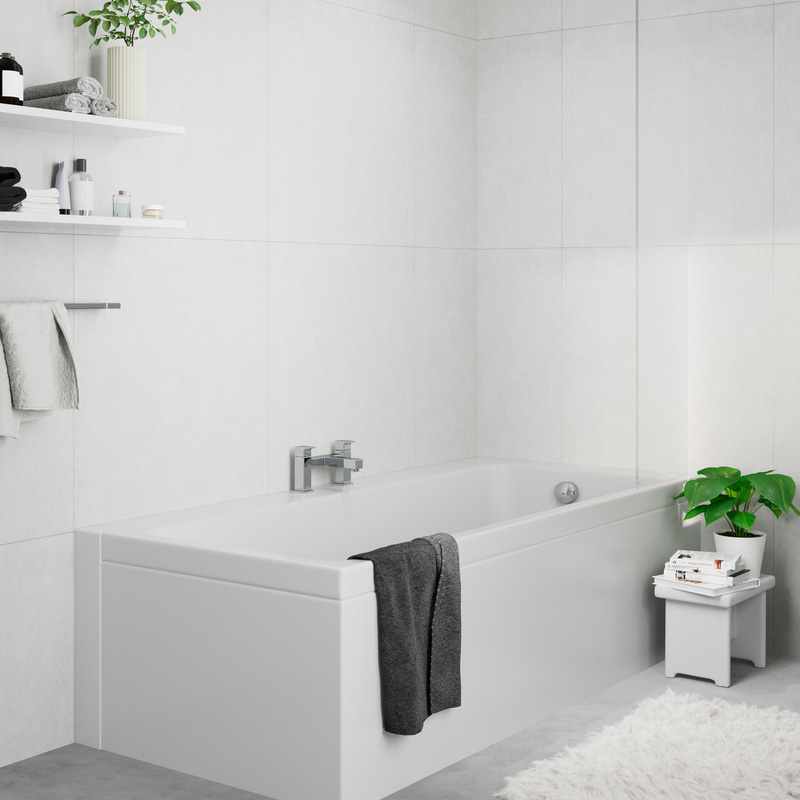 Hansgrohe Vernis Shape Taps Bath Filler