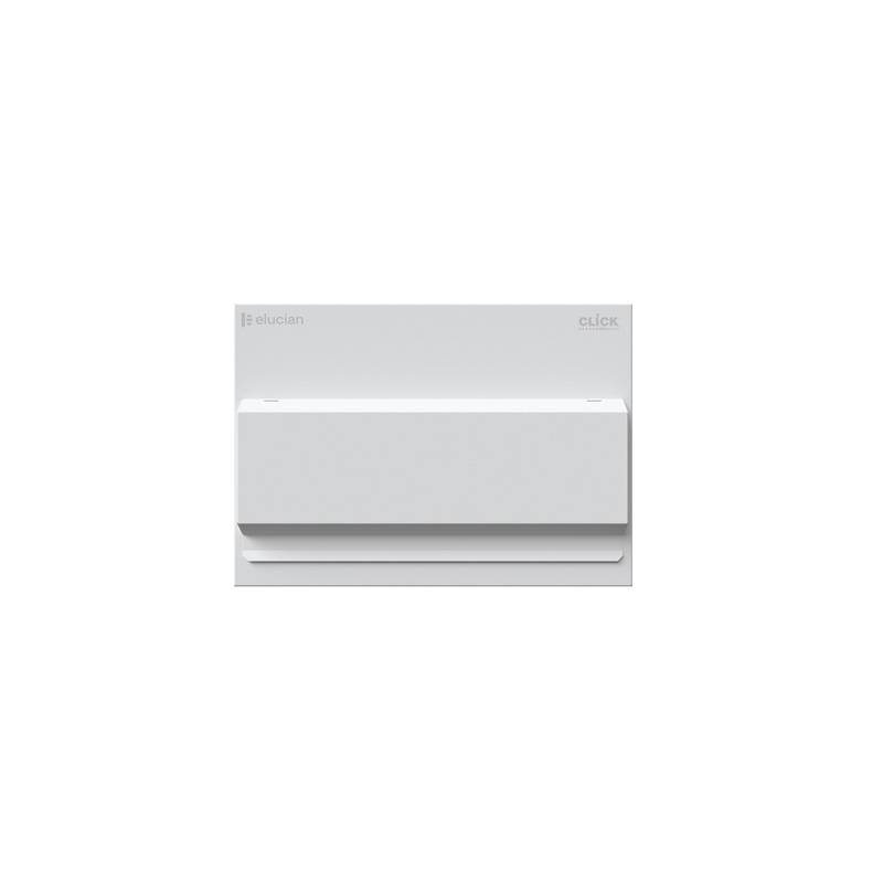 Elucian 80A Dual RCD Consumer Unit + 10 MCBs 10 Useable Ways