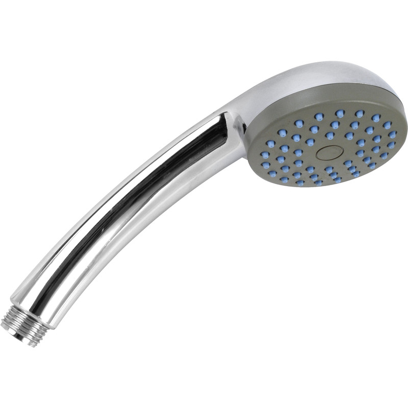Single Mode Rub Clean Shower Handset Chrome Effect