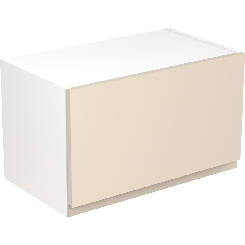 Kitchen Kit Flatpack J-Pull Kitchen Cabinet Wall Bridge Unit Super Gloss Cashmere 600mm