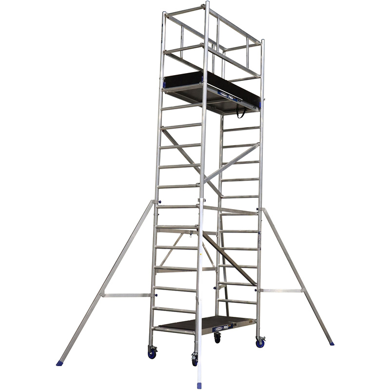 Werner Pro Plus Tower Platform Height 3.4 m 1500 x 600 x 4410