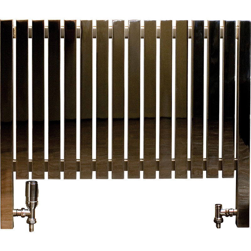 Aeon Arat Designer Radiator 660 x 690mm Btu 2596 Brushed Stainless Steel