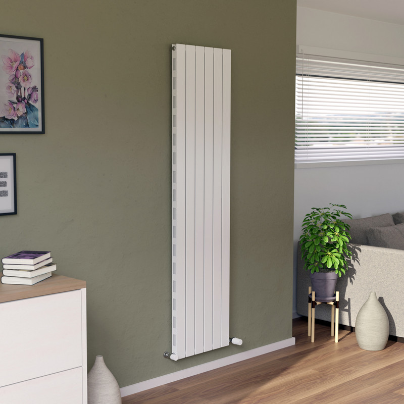 Ximax Oxford Slim Duo Vertical Designer Radiator 1800 x 445mm 4164Btu White