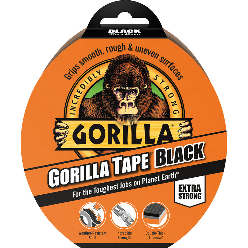 Gorilla Tape Black 48mm x 32m