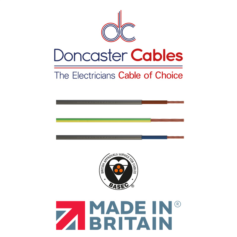 Doncaster Cables Easi-Fit Flexible Meter Tails Kit 25mm2 Coil