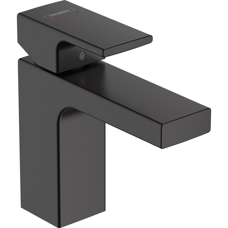 Hansgrohe Vernis Shape Taps Matt Black Basin Mixer