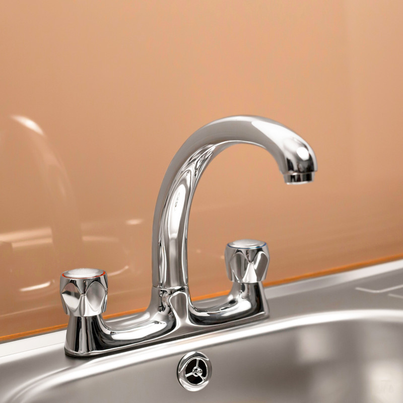 Ebb + Flo Contract Deck Mixer Kitchen Tap