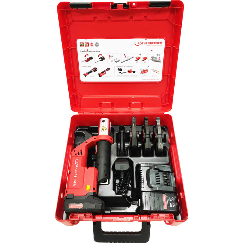 Rothenberger Compact TT Press Jaw Set C/W 15-22-28mm