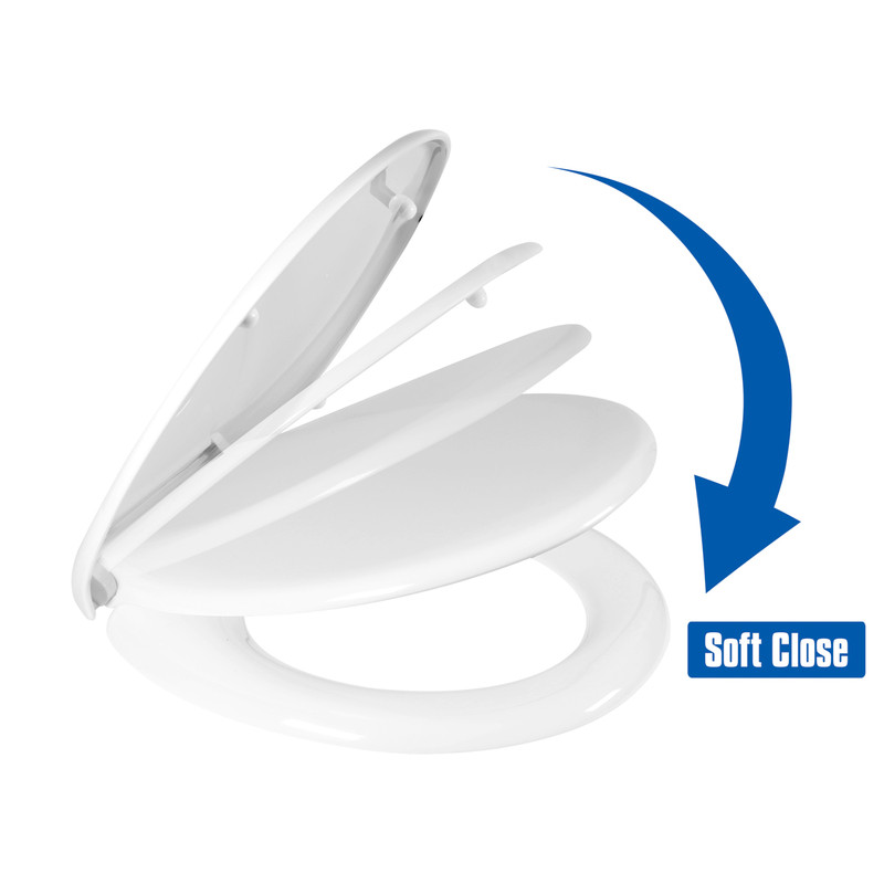 Thermoplastic Soft Close Toilet Seat