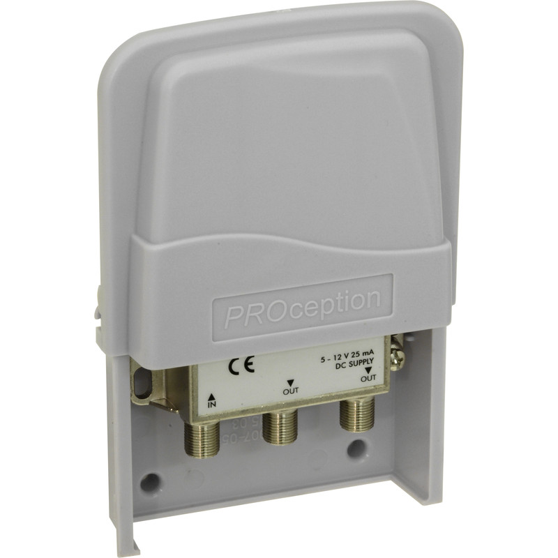 PROception UHF TV Masthead Amplifier 9dB 1 Way