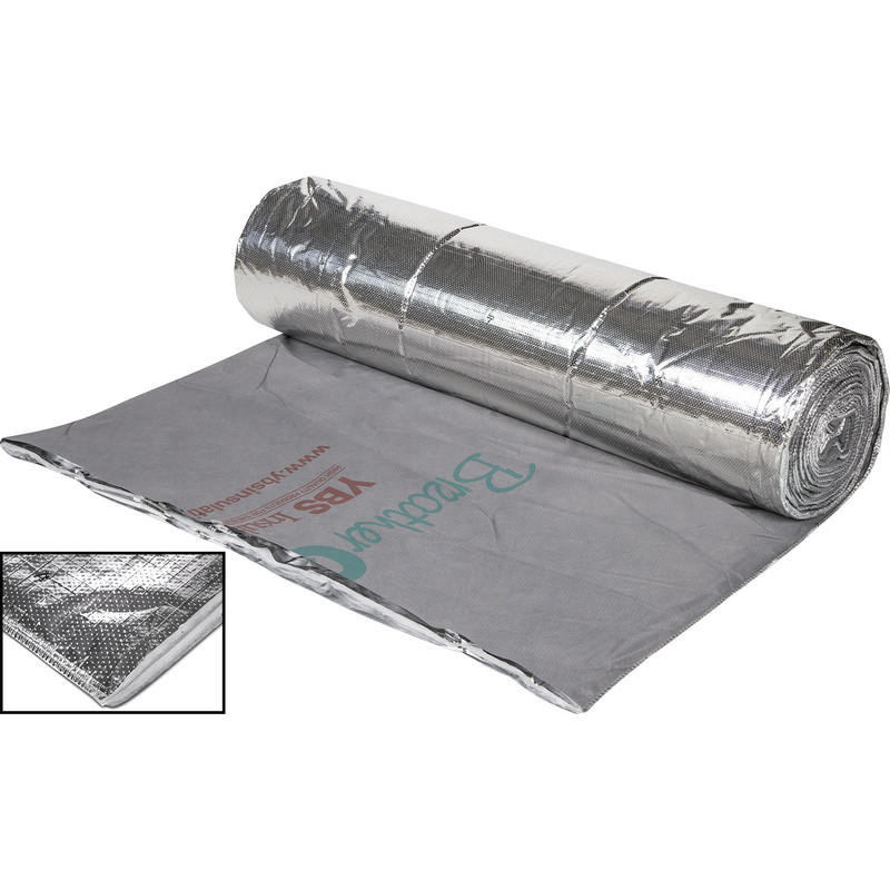 YBS BreatherQuilt 2 in 1 Multi Layer Insulation Blanket 1.2 x 10m