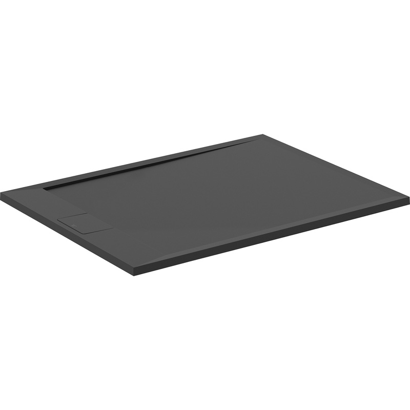 Ideal Standard i.life Ultraflat S Black Rectangular Shower Tray 1200 x 800mm