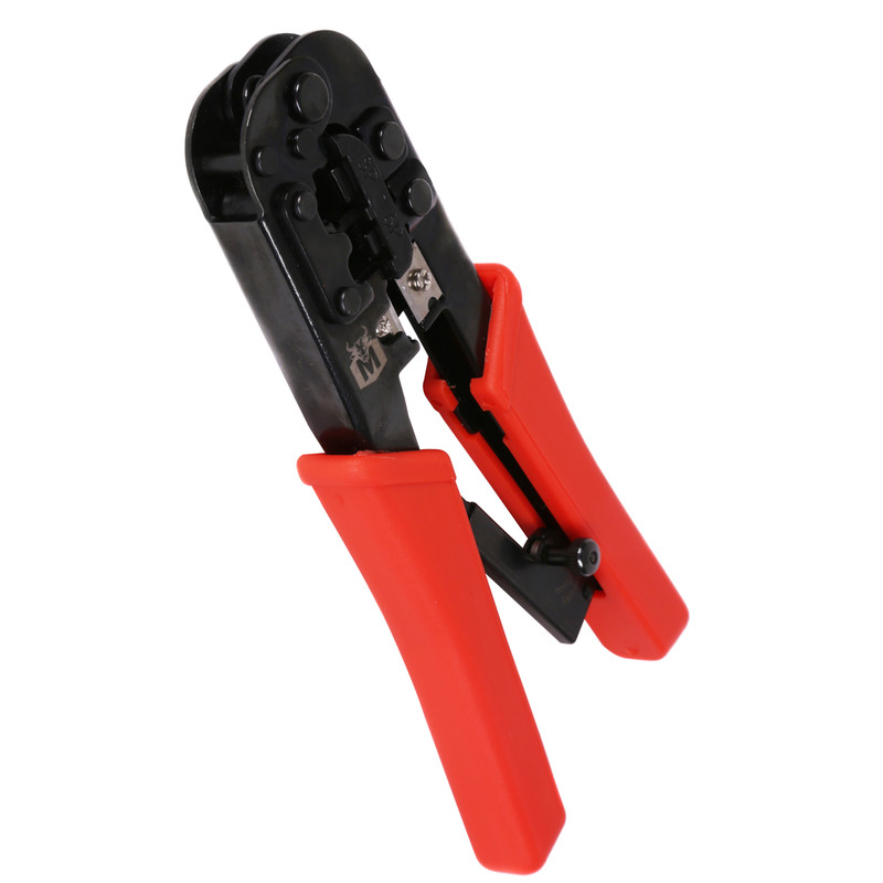 Minotaur Modular Ratcheting Crimping Tool For 8P8C & 6P6C
