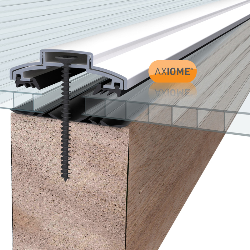 Axiome 6mm Polycarbonate Clear Twinwall Sheet 1000 x 3000mm