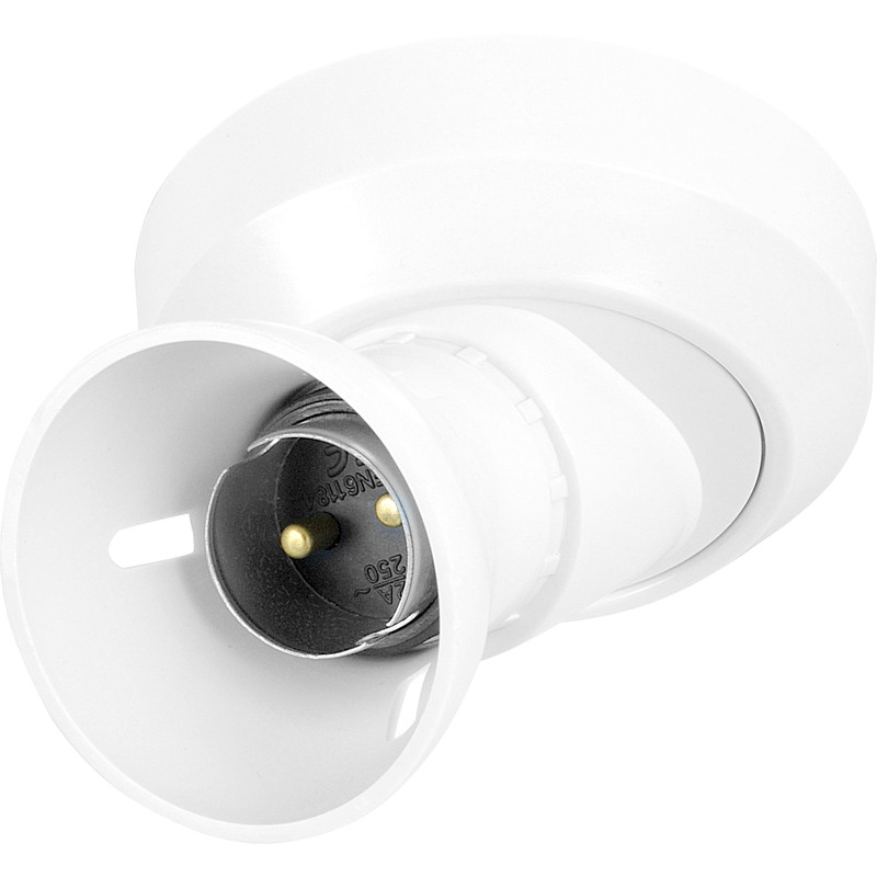 Crabtree Batten Lampholder Angled