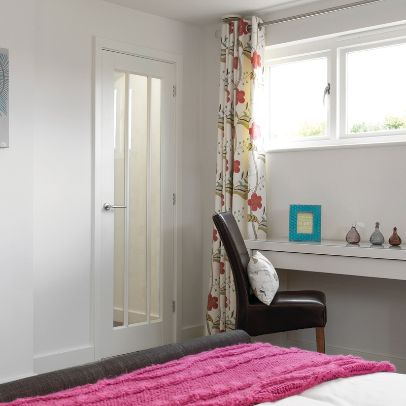 Trinidad White Glazed Internal Door 35 x 1981 x 762mm