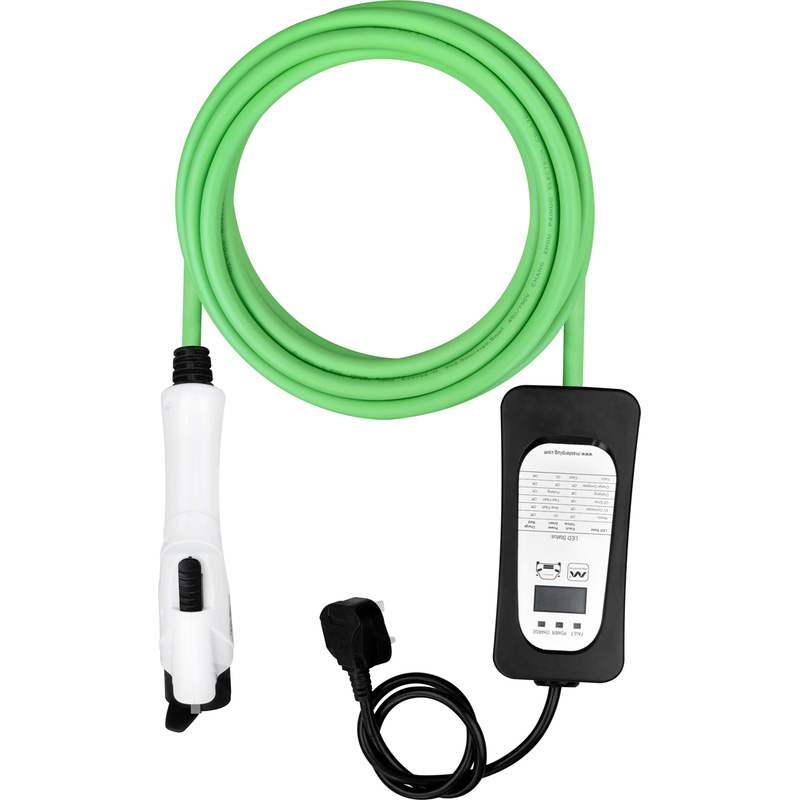 Masterplug Mode 2 EV Charging Cable 5m 3 Pin Plug to Type 1