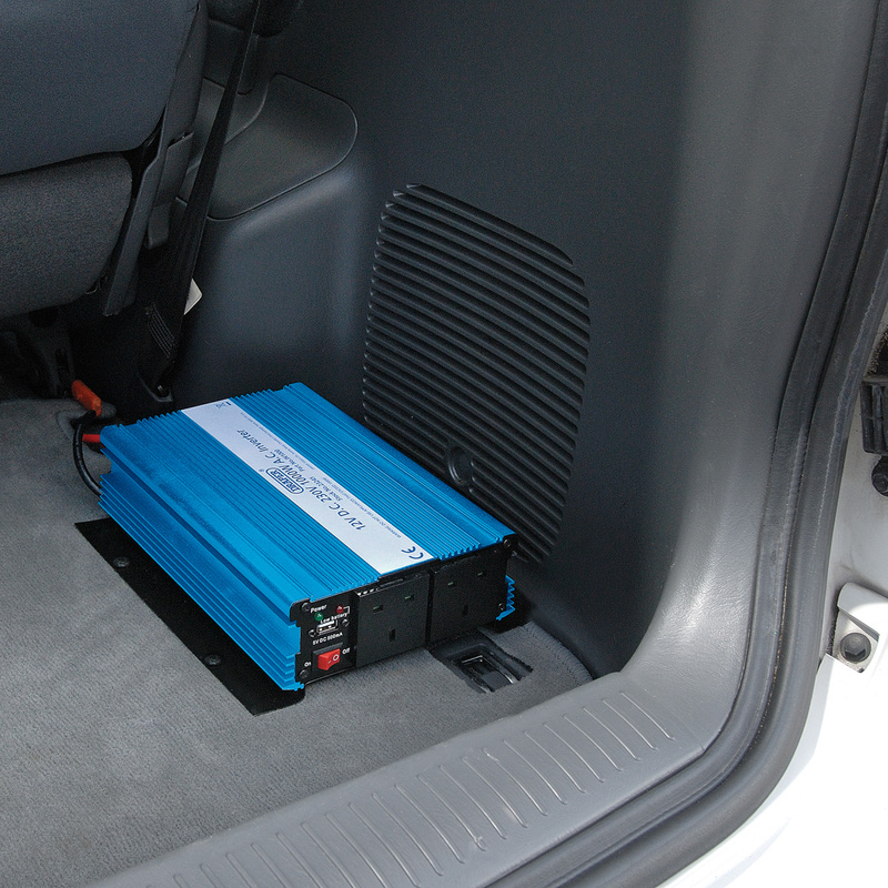 Draper 12V DC-AC Inverter 1000W