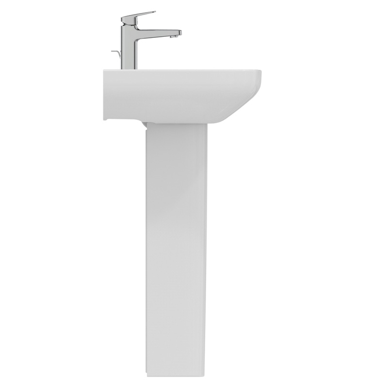 Ideal Standard i.life Basin and Pedestal 55cm 1 Tap Hole