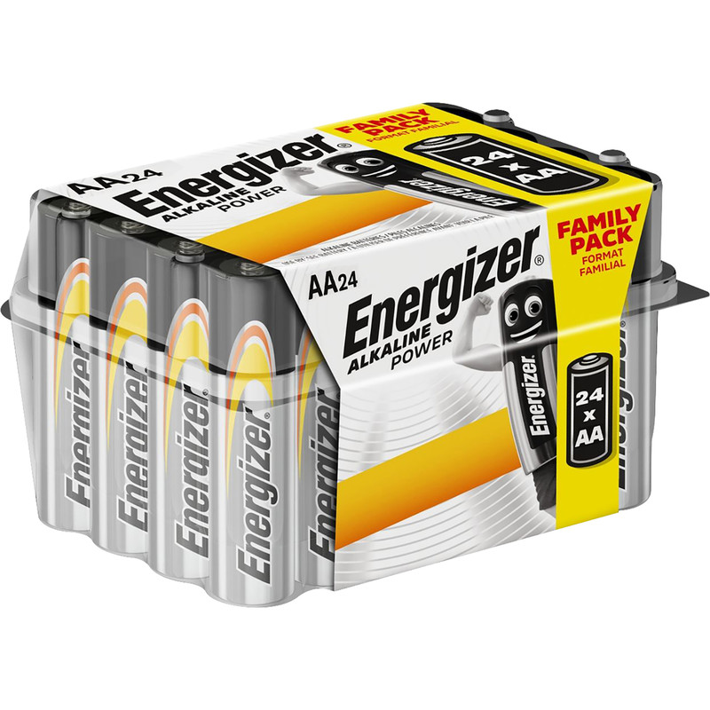 Energizer Alkaline Power AA E91 Value home pack 24 AA