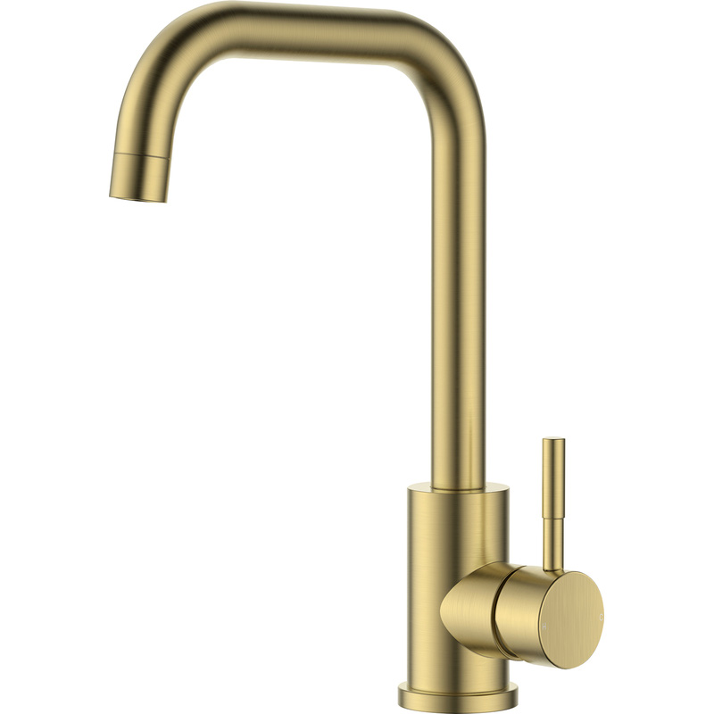 Reginox Salina Mono Mixer Kitchen Tap Gold