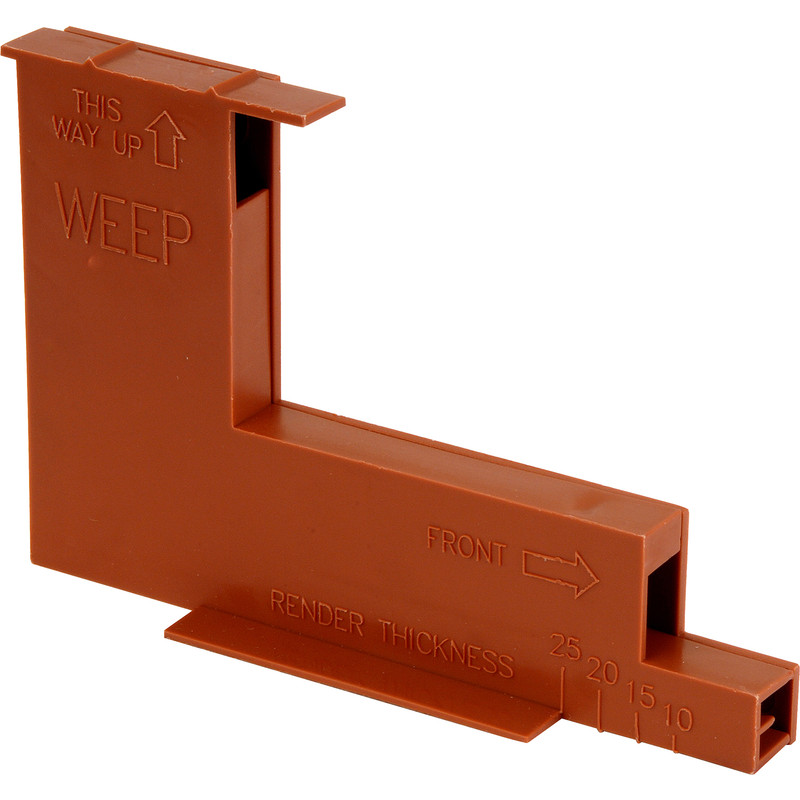 Micro Wall / Weep Ventilator Terracotta