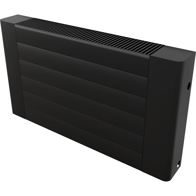 Ximax Glasgow LST Convector 600 x 1080mm 4184Btu Black