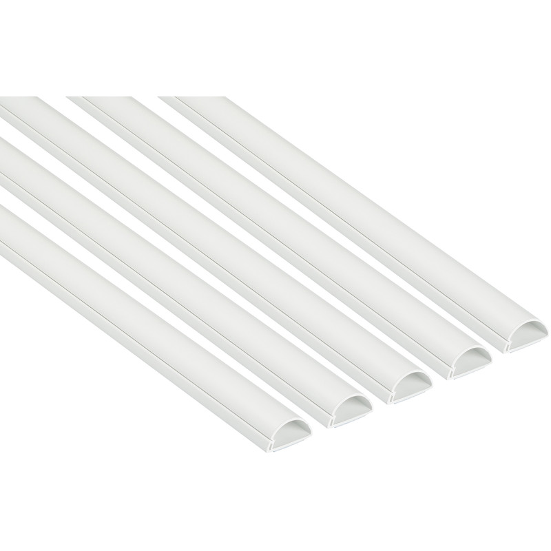D-Line Mini Cable Trunking Trade Pack 3m 30 x 15mm