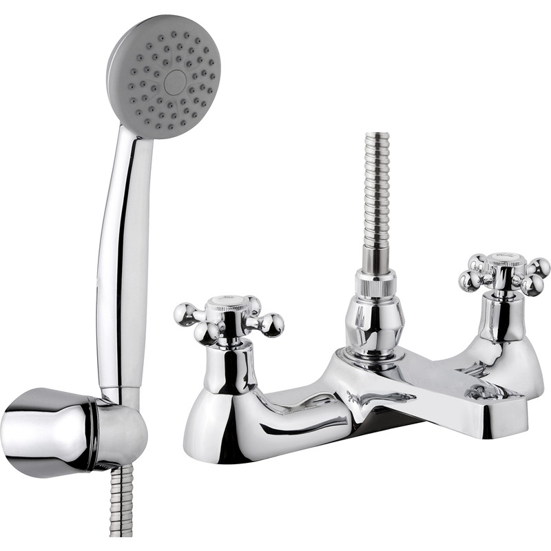 Ebb + Flo Traditional Taps Bath Shower Mixer