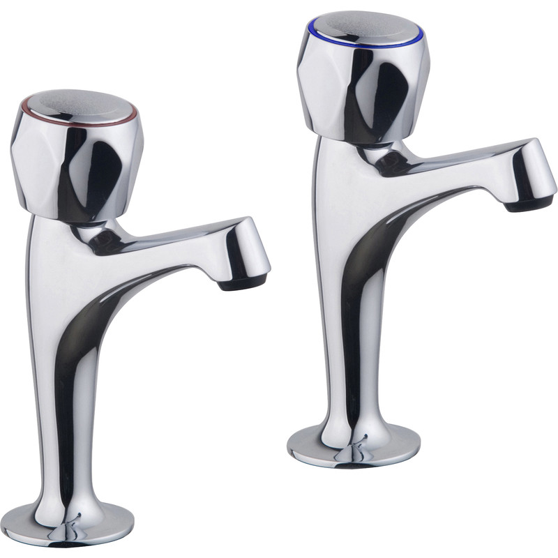 Ebb + Flo Contract Pillar Kitchen Taps