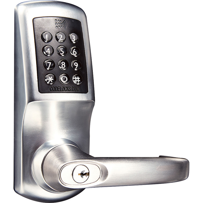 Codelocks CL5510 - Heavy Duty BLE Smart Tubular Mortice Latch 60mm Backset