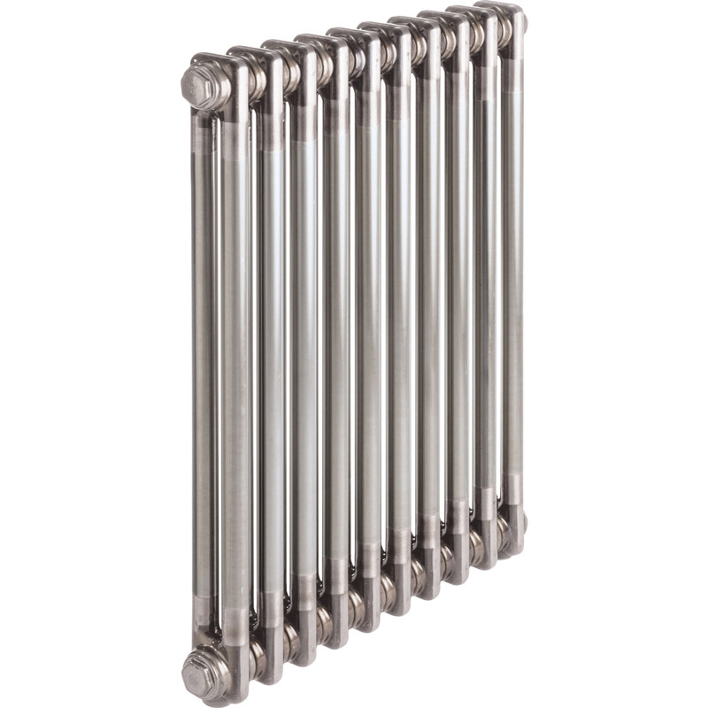 Arlberg Classic 2 Column Raw Metal Lacquered Radiator 600 x 1042mm 3400Btu