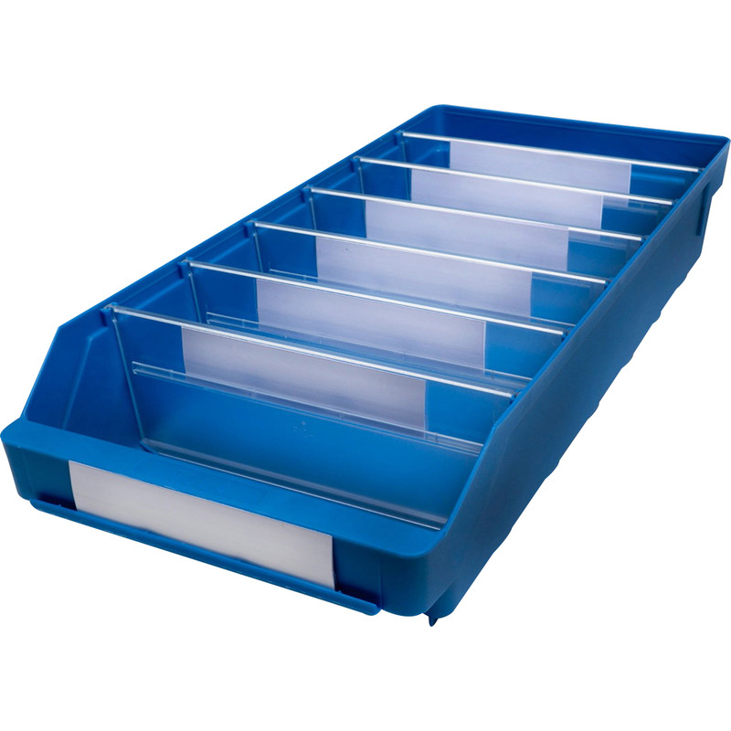 Blue Shelf Bin 500 x 240 x 95mm