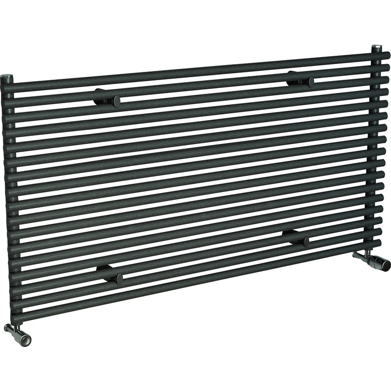 Ximax Kingston Horizontal Designer Radiator 610 x 1200mm 2815Btu Anthracite Structure